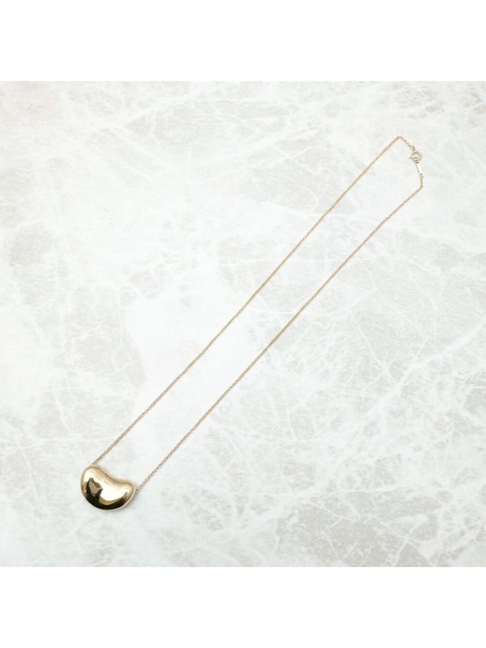 ★SOLD★ Tiffany & Co. Bean Yellow Gold Necklace - Picture 2 of 6
